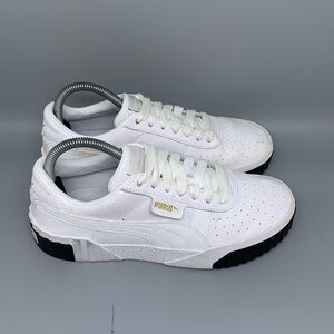 Puma Cali White Casual Shoes 369155-04 Women's‎ Sz 8